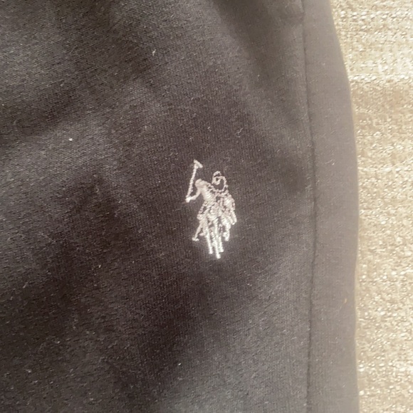 U.S.Polo ASSN black jogger/sweatpants. Size XXL. NWT. - Picture 6 of 9